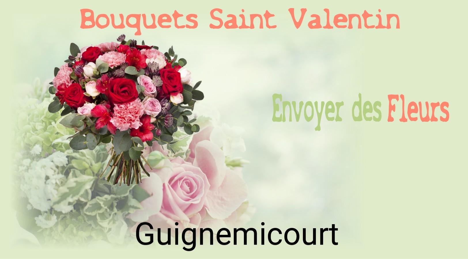 Roses de Saint-Valentin livrées à Guignemicourt